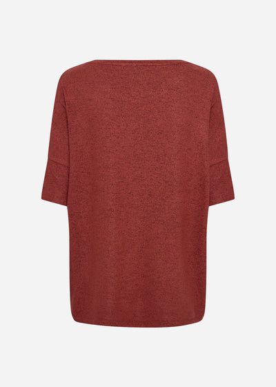SC-BIARA 96 Blouse Rust red