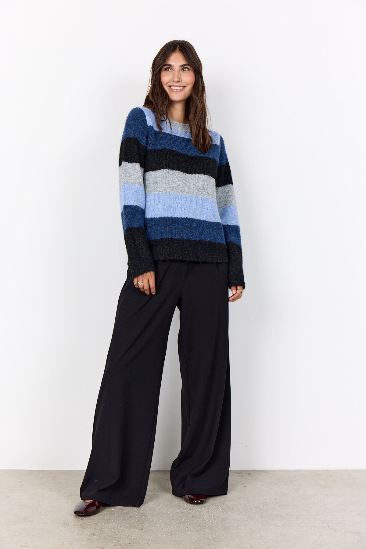 SC-ILENE 3 Pullover Dark blue