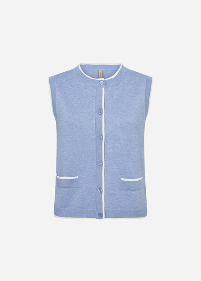 SC-DOLLIE 792 Waistcoat Light blue