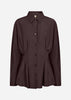 SC-NETTI 145 Shirt Dark plum