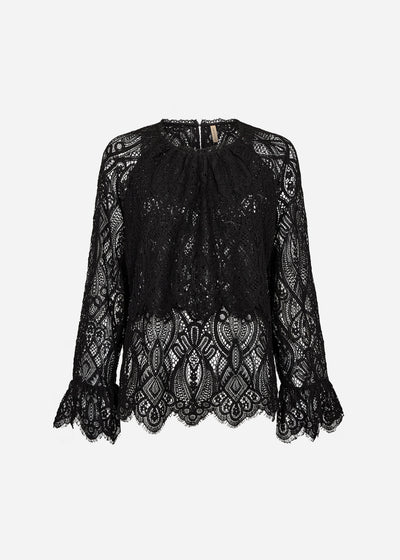 SC-VAHIDA 1 Blouse Black