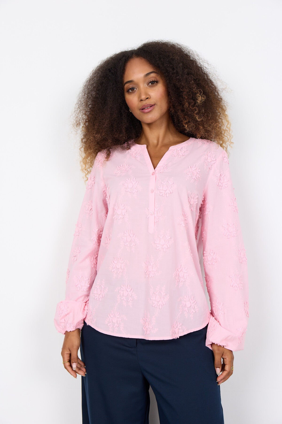 SC-BARBRA 1 Blouse Light pink