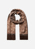 SC-HOSNA AOP 1 Scarf Dark plum