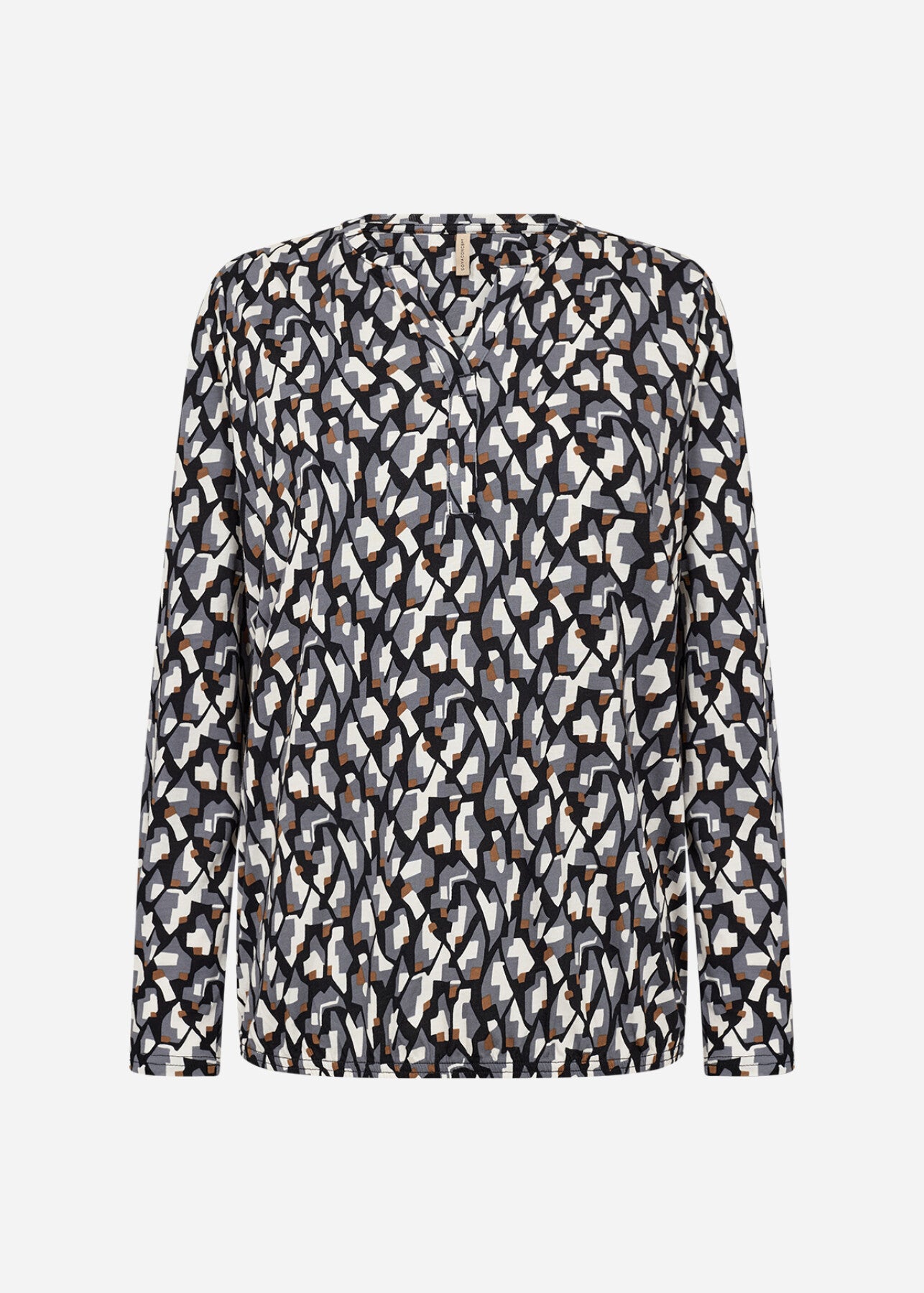 SC-FELICITY AOP 527 Blouse Black