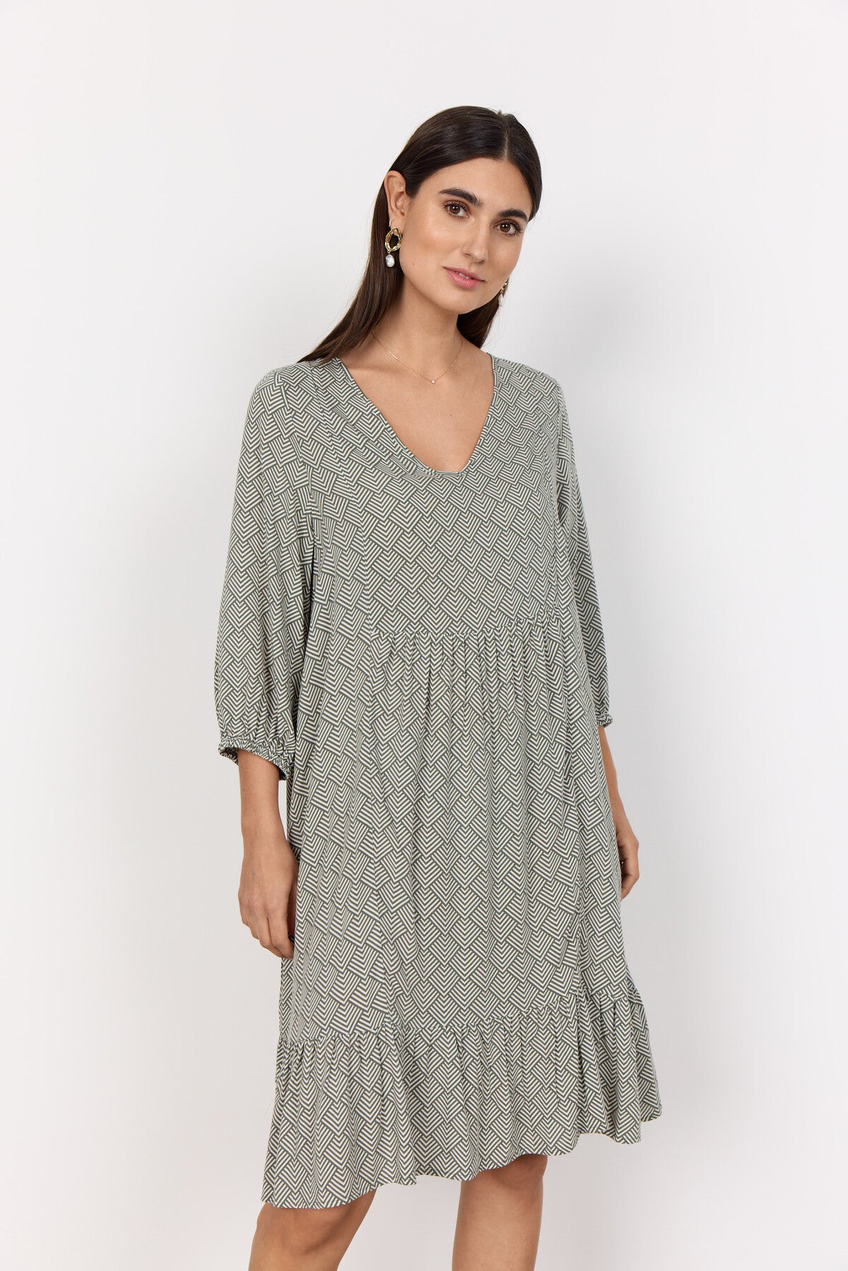 SC-POSH 3 Dress Dusty Green