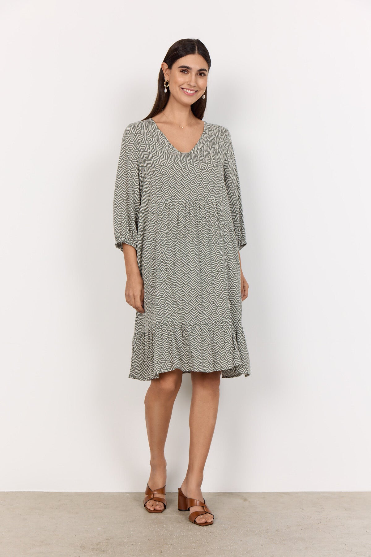 SC-POSH 3 Dress Dusty Green