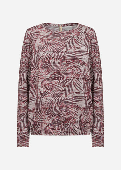 SC-GALINA 63 Blouse Dark red