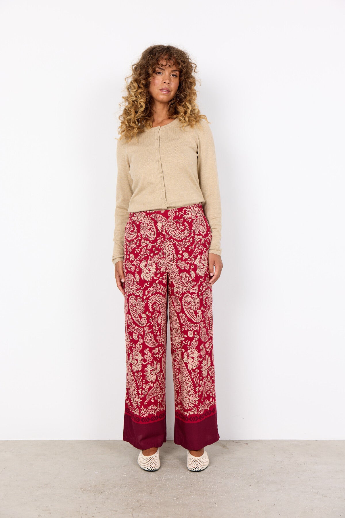 SC-VALGERDA 3-B Pants Dark red