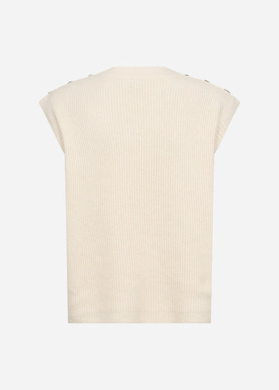 SC-AVALON 1 Waistcoat Cream
