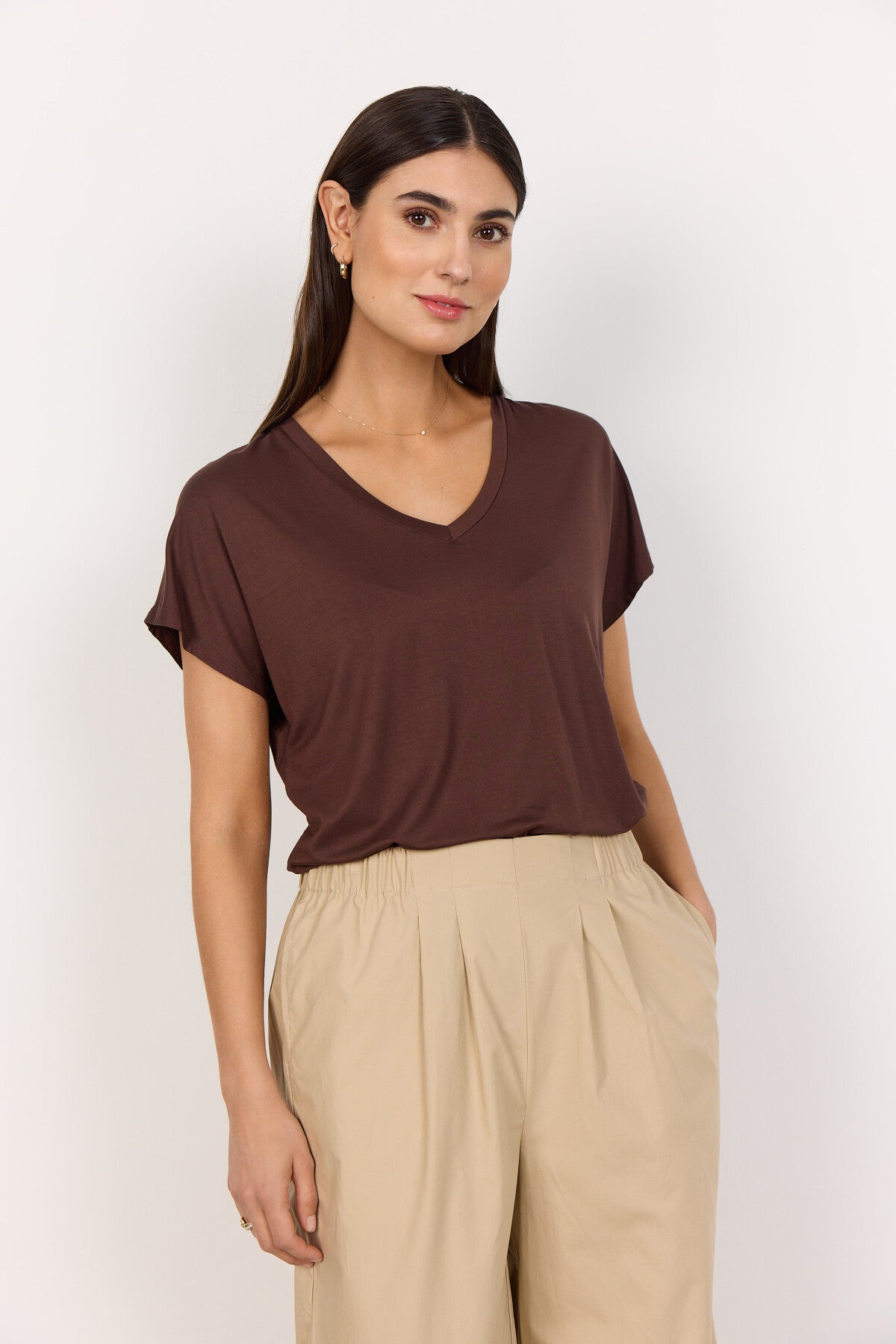 SC-MARICA 32 T-shirt Dark brown