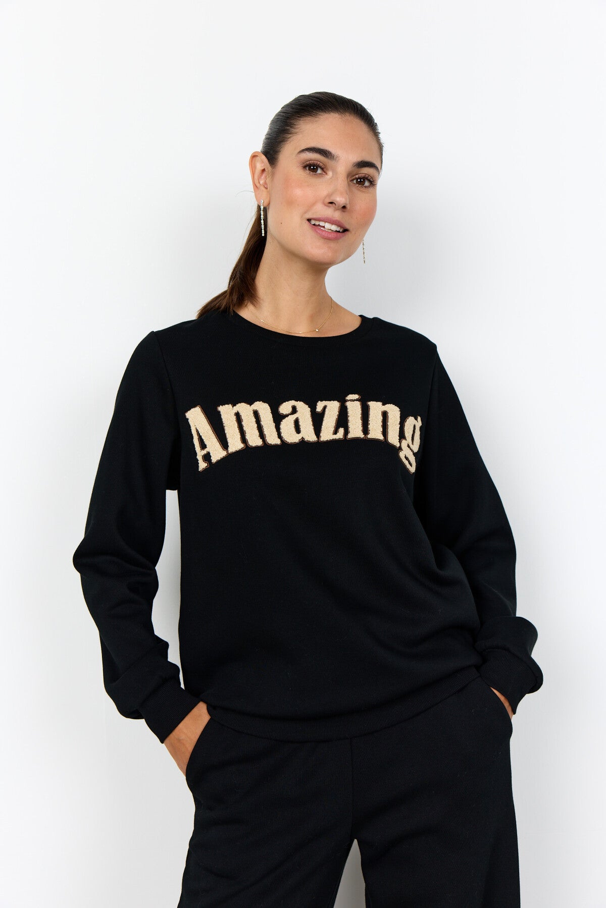 SC-ANGELIN 1 Sweatshirt Black