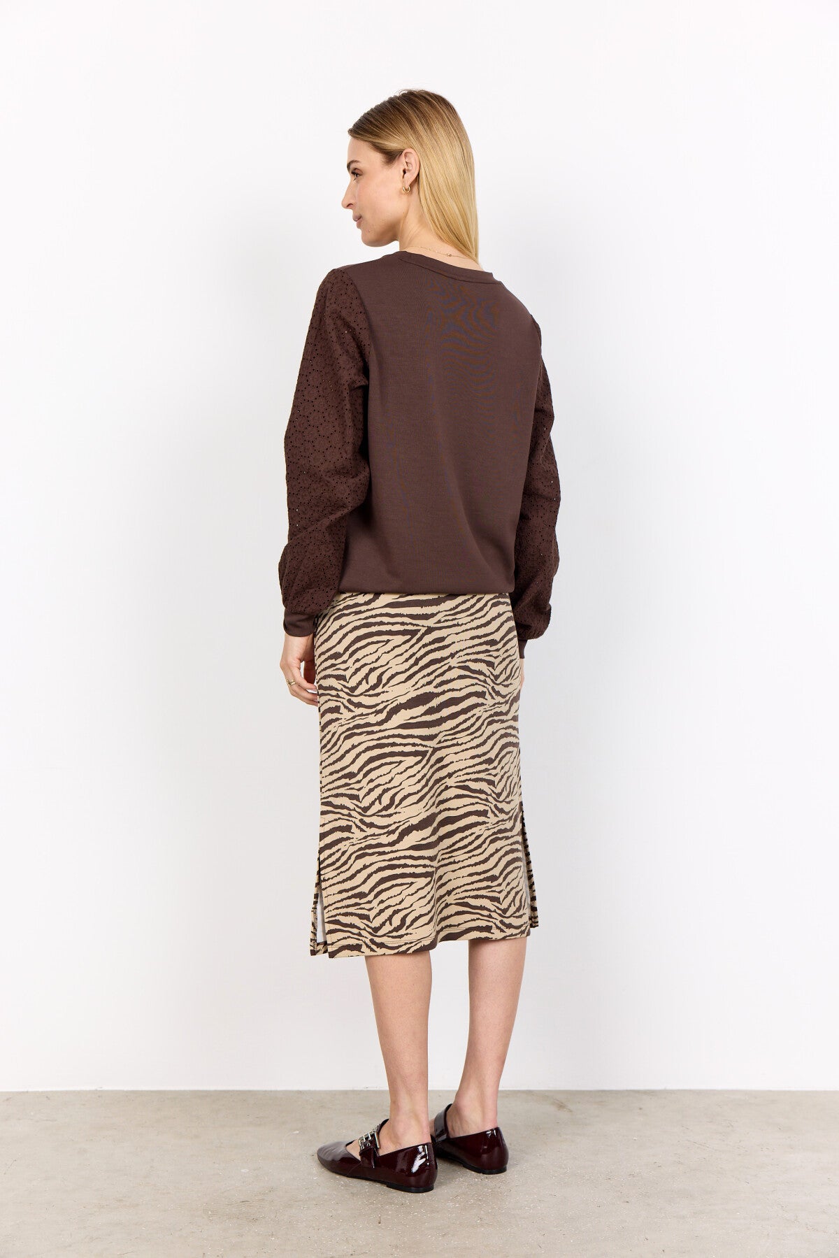 SC-BANU 247 Sweatshirt Dark brown