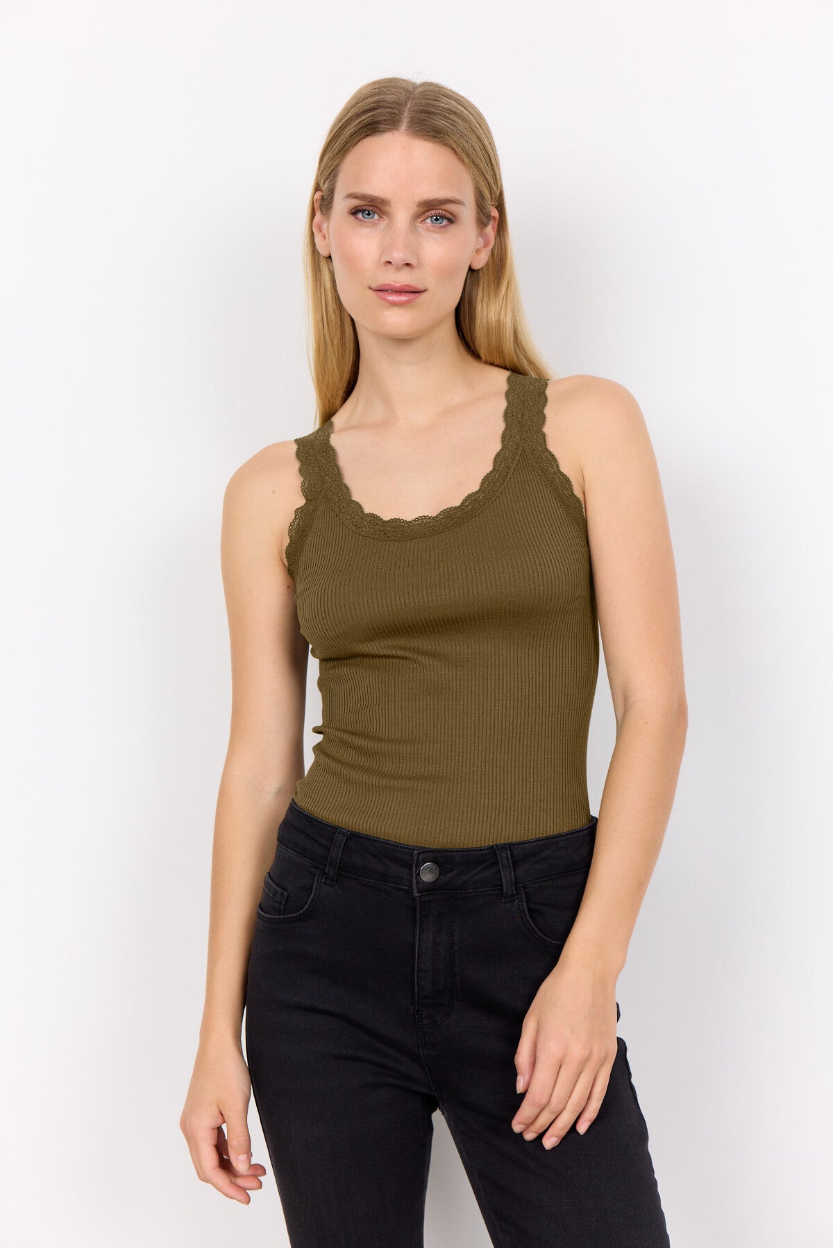 SC-SARONA 1 Top Dark green
