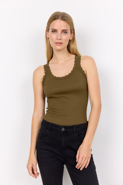 SC-SARONA 1 Top Dark green