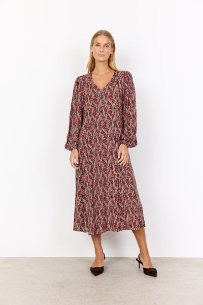 SC-ILYA 4 Dress Dark red