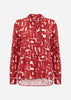 SC-VEBINA 2 Shirt Dark red