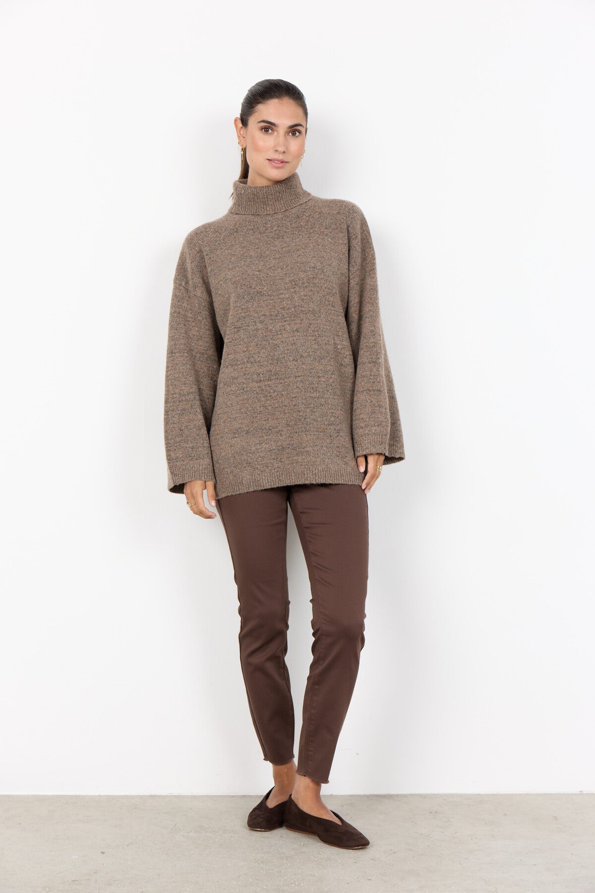 SC-VIDA 1 Pullover Dark sand
