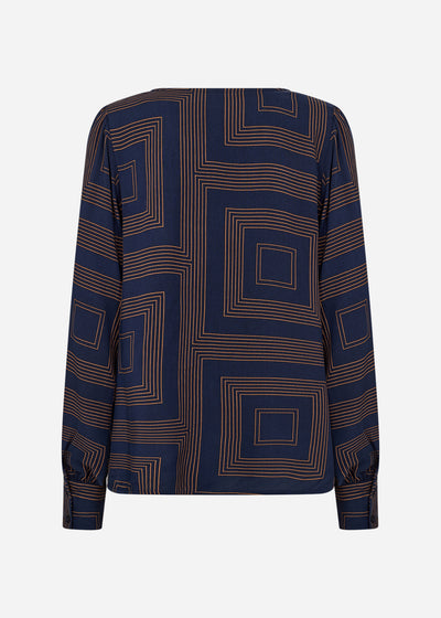 SC-ANNABEL 1 Blouse Dark blue