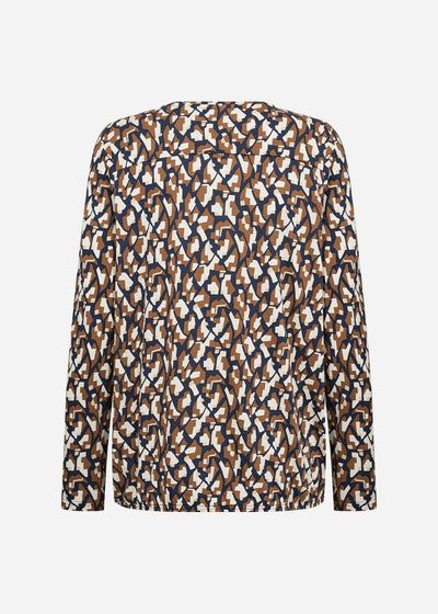 SC-FELICITY AOP 527 Blouse Dark blue