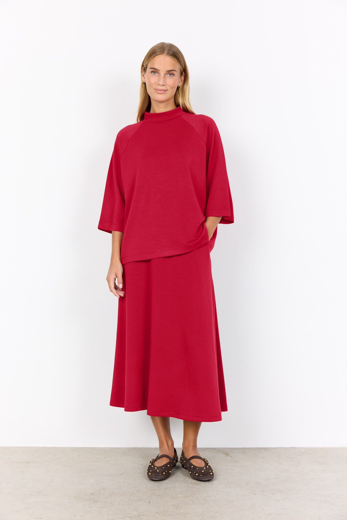 SC-BANU 261 T-shirt Dark red