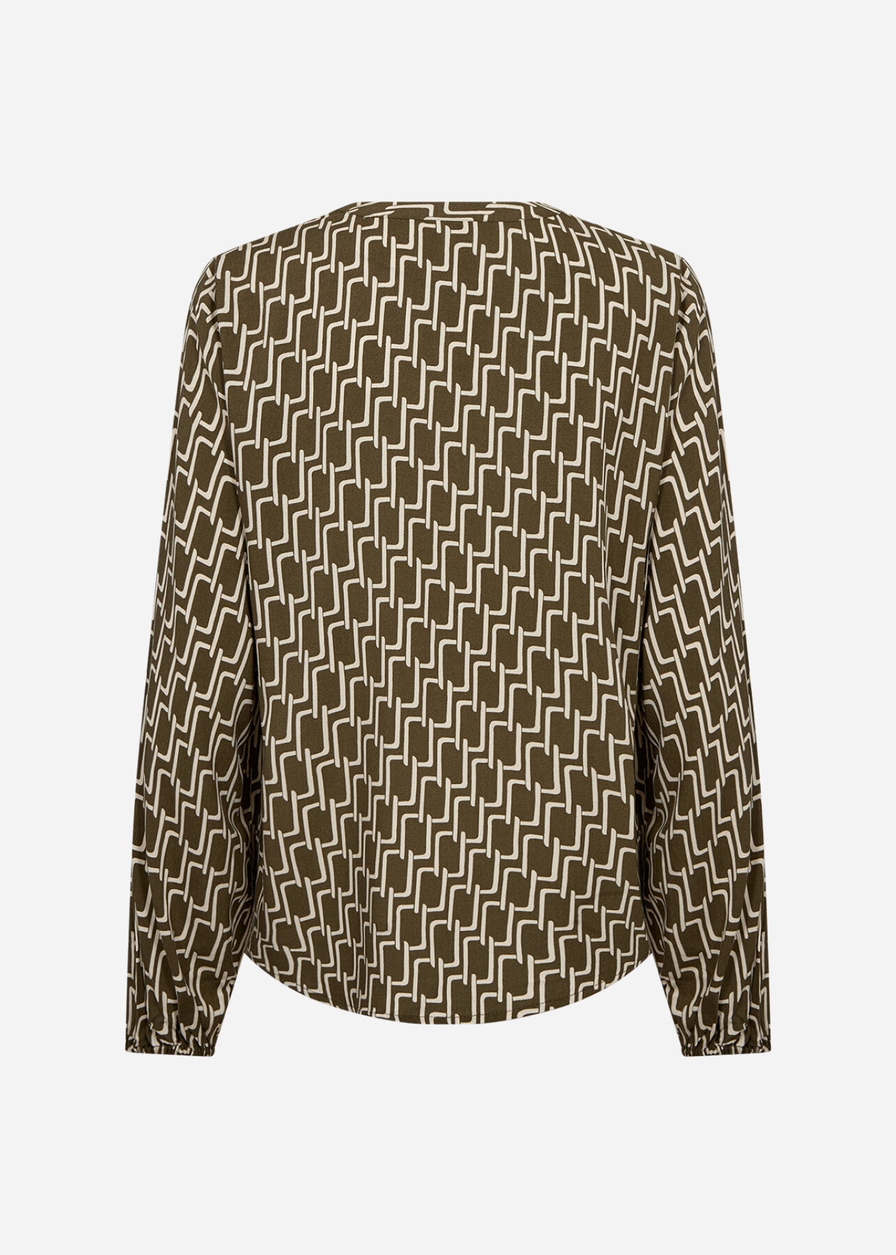 SC-VARLA 4 Blouse Dark green