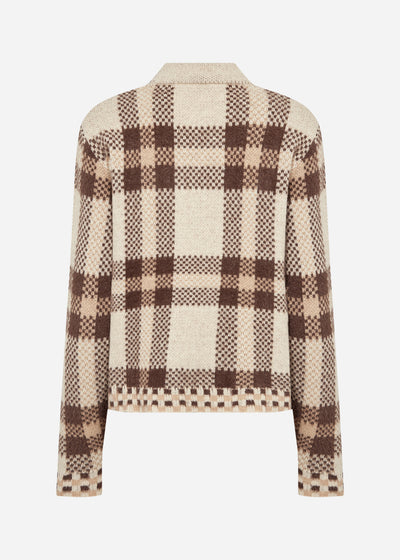 SC-VIBSA 1 Pullover Dark sand