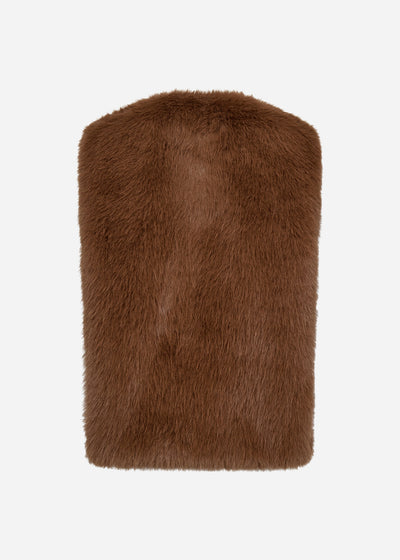 SC-NAIDA 3 Waistcoat Brown