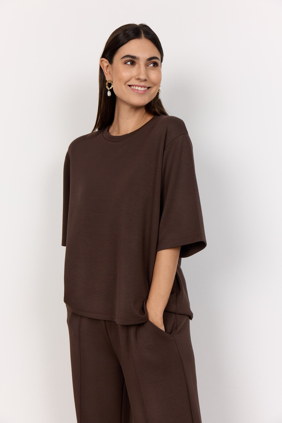 SC-BANU 231 T-shirt Brown