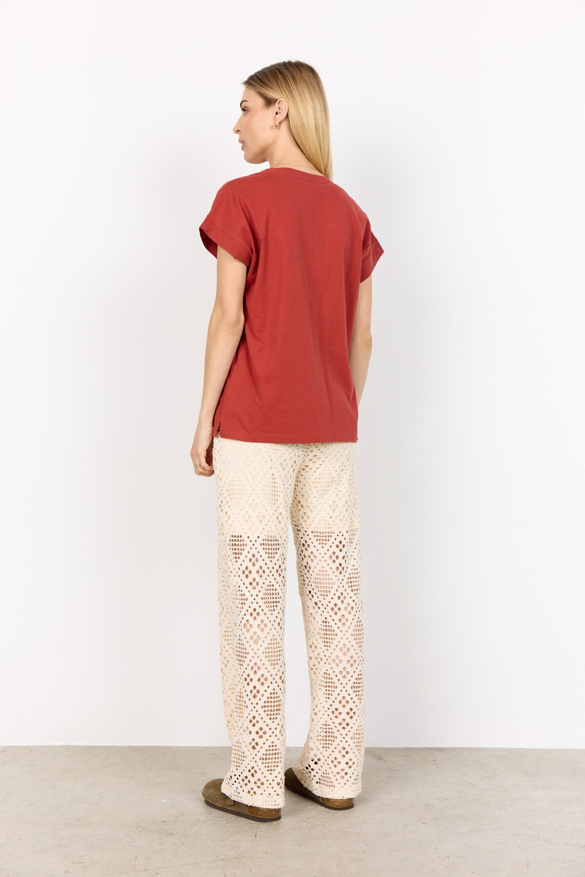 SC-DERBY 27 T-shirt Rust red