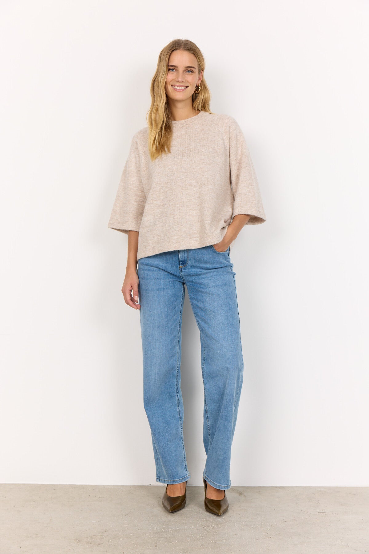 SC-ORLEAN 1 Pullover Light sand