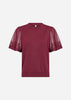 SC-DOLLIE 833 Blouse Dark red