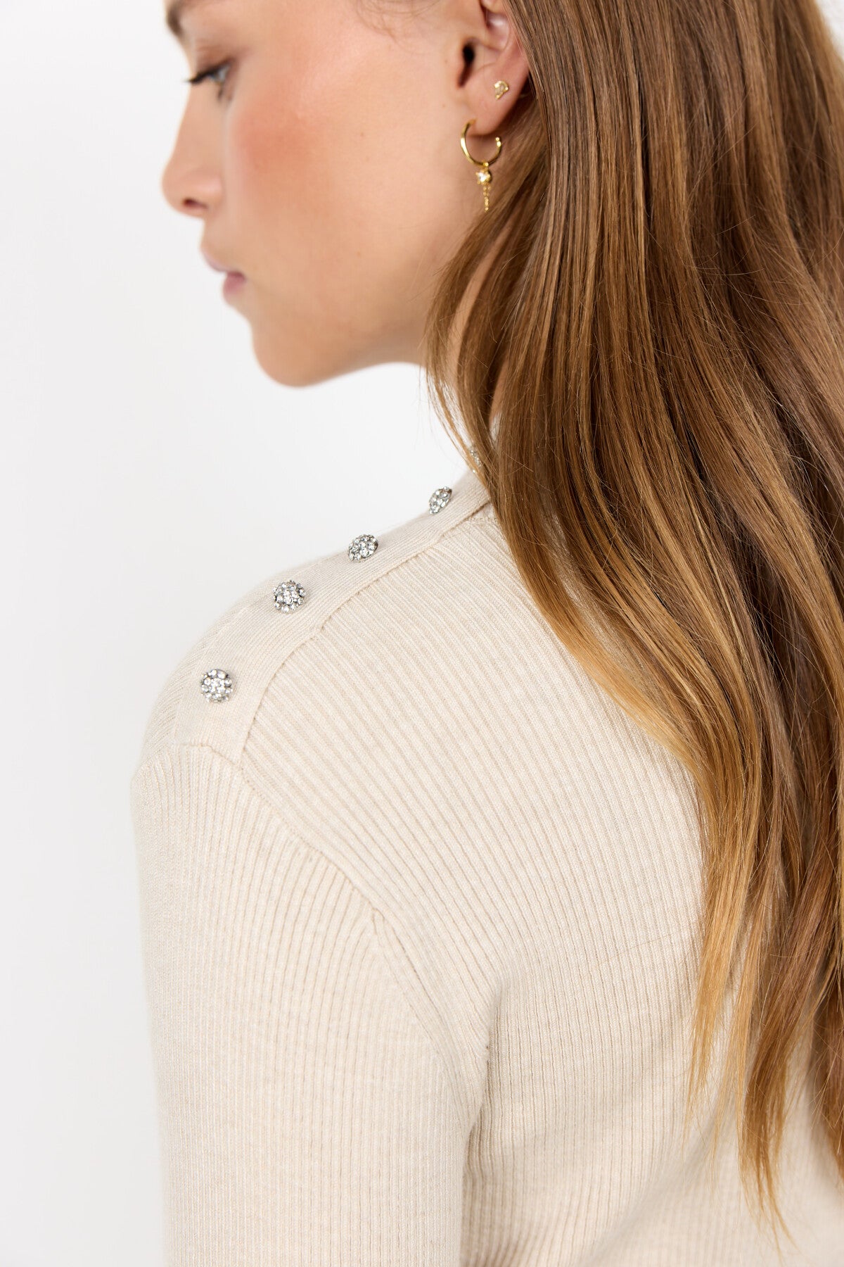 SC-DOLLIE 806 Pullover Cream