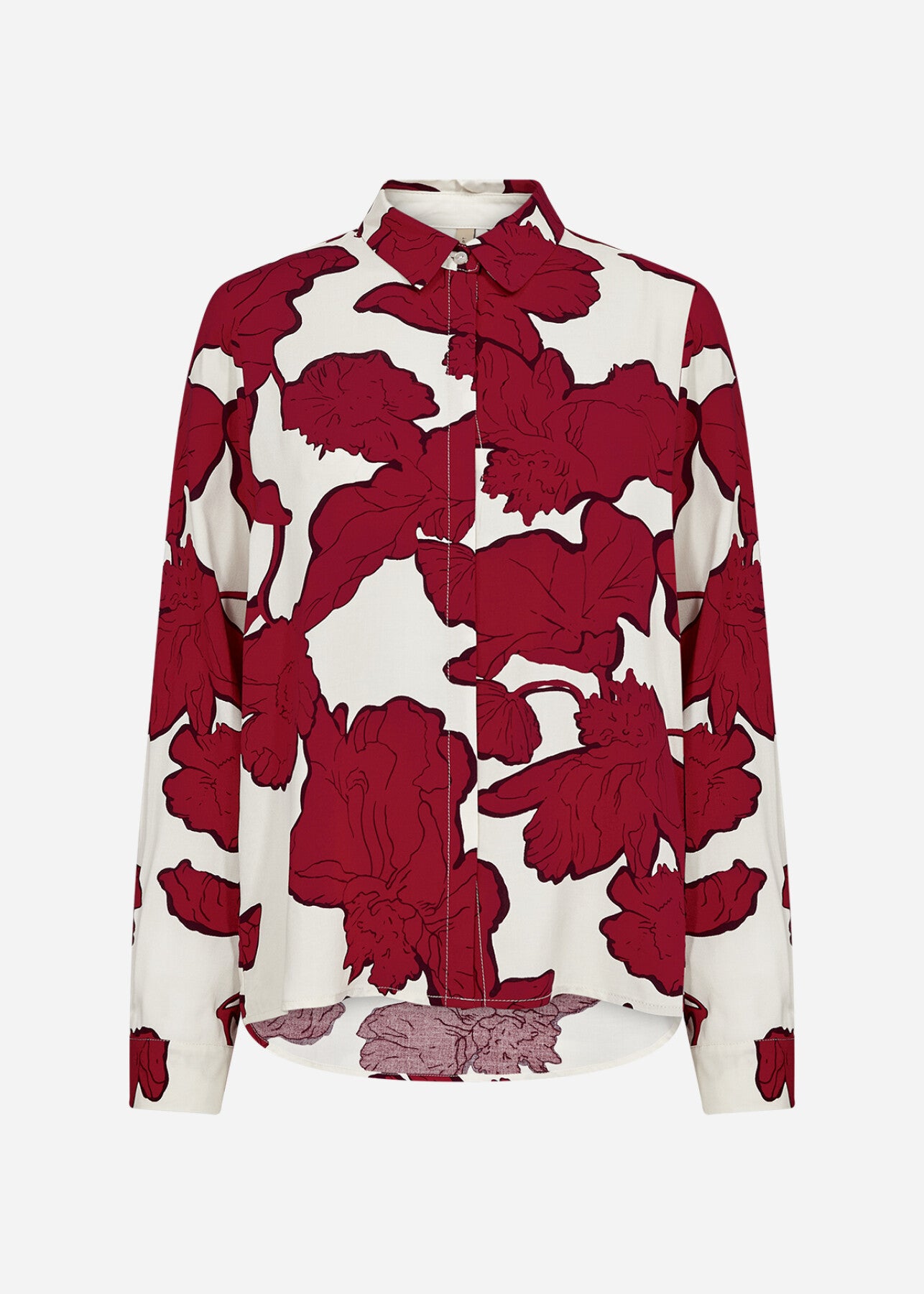 SC-VIGDIS 3 Shirt Dark red