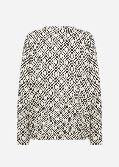 SC-FELICITY AOP 530 Blouse Cream