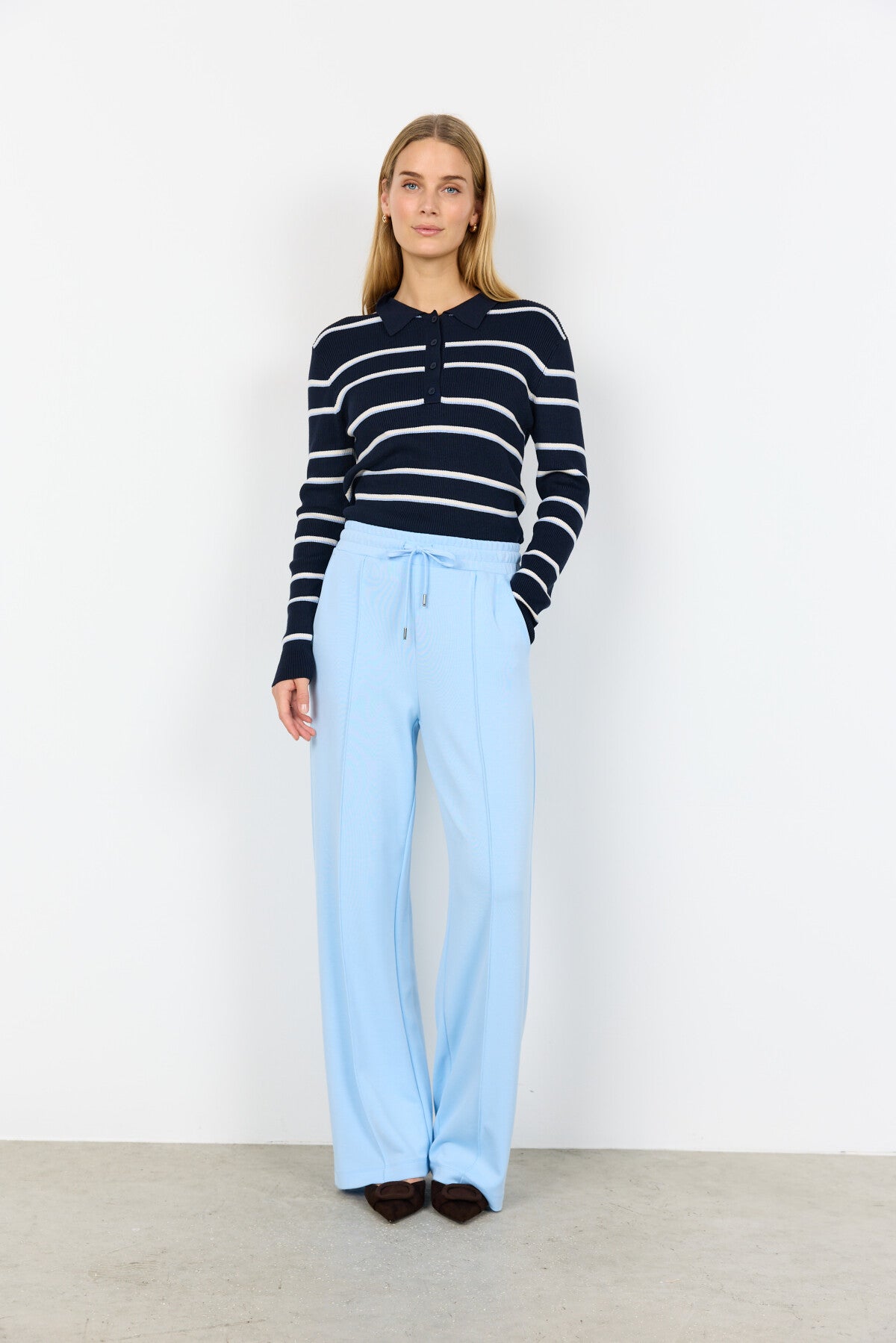 SC-BANU 265 Pants Light blue