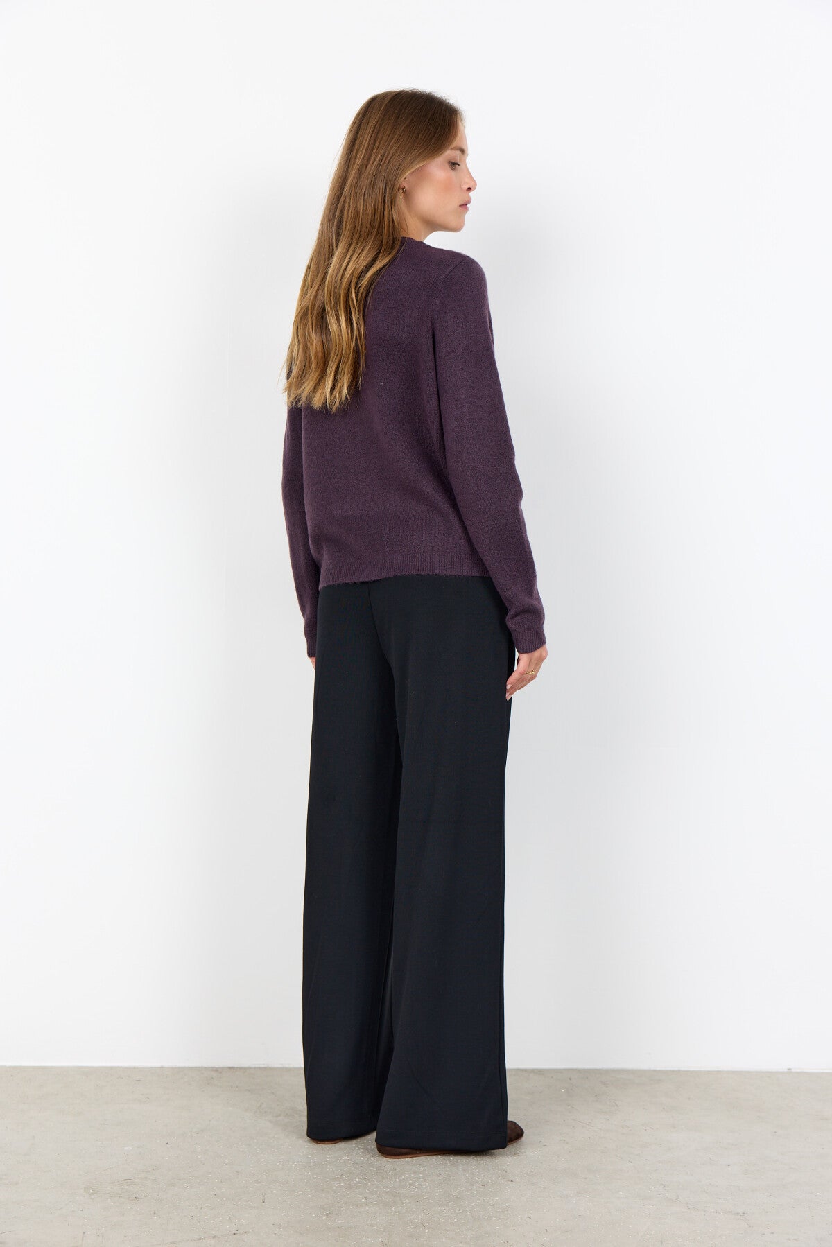 SC-ORLEAN 2 Cardigan Purple