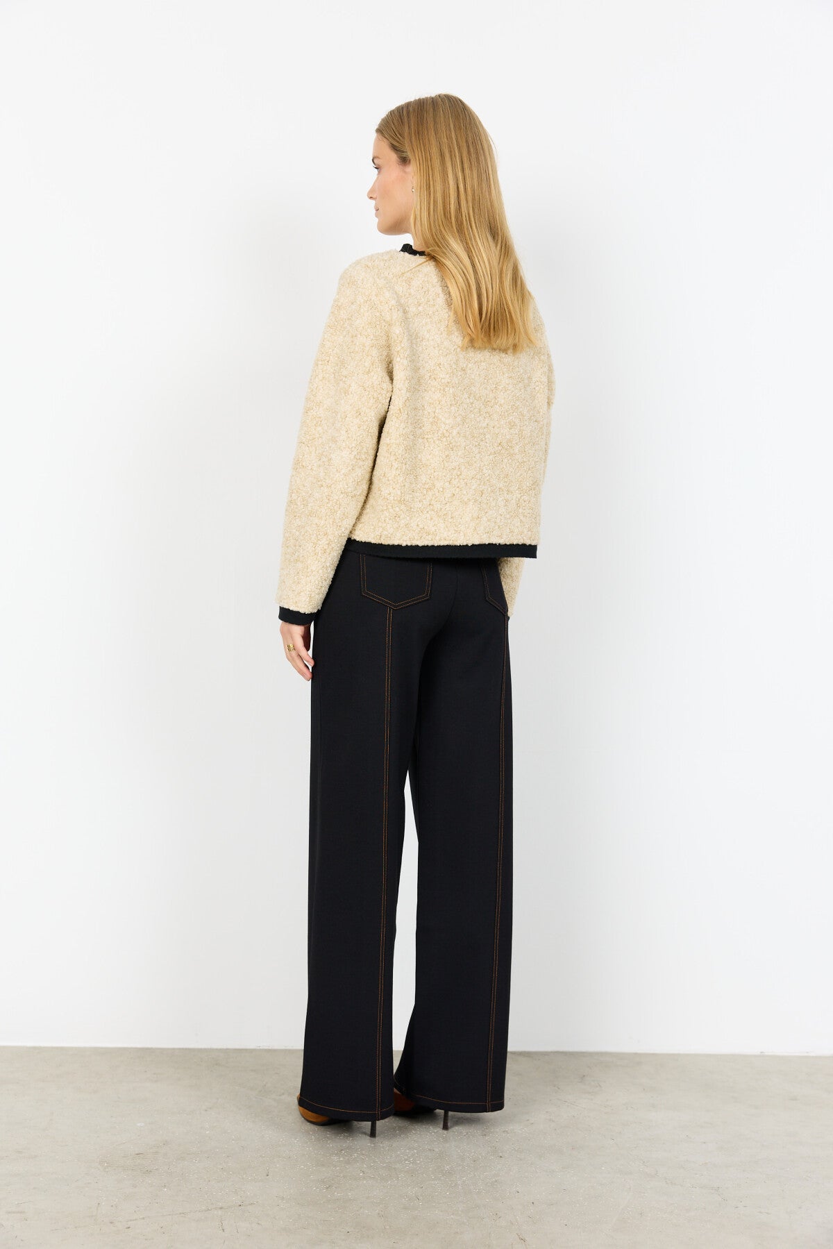 SC-BESSIE 7 Cardigan Cream