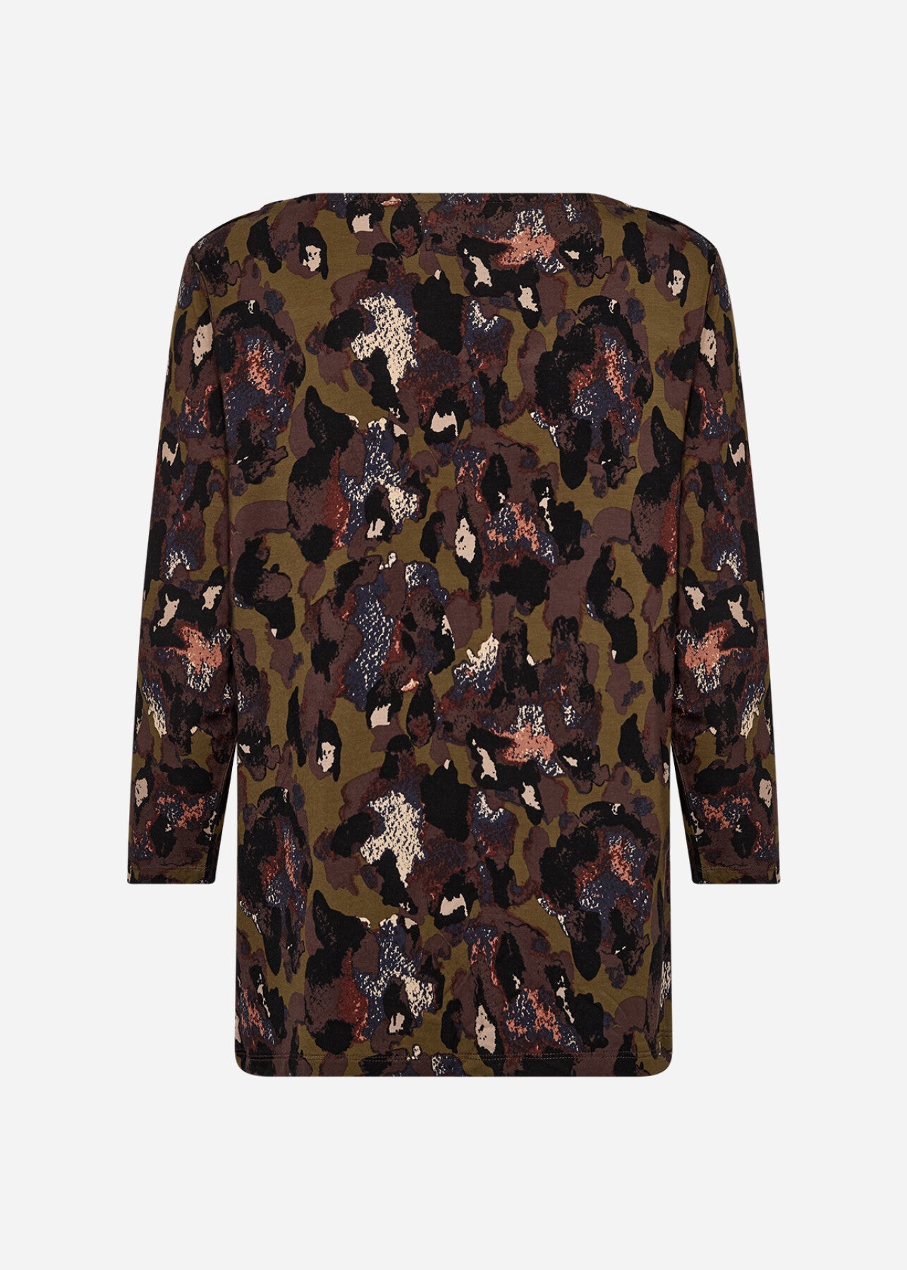 SC-MARICA AOP 342 Blouse Dark green