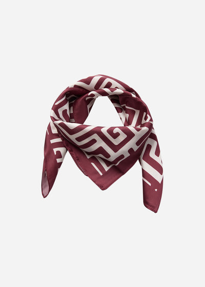 SC-VINONA 1 Scarf Bordeaux