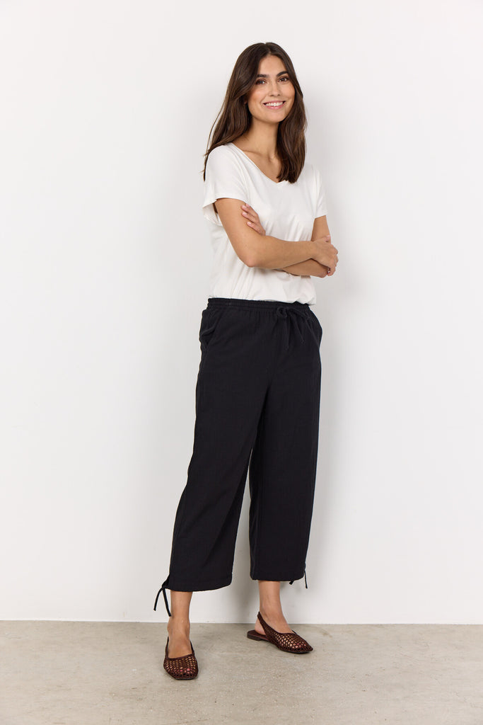 SC-CISSIE 1-C Pants in Black from soyaconcept | Soyaconcept.com