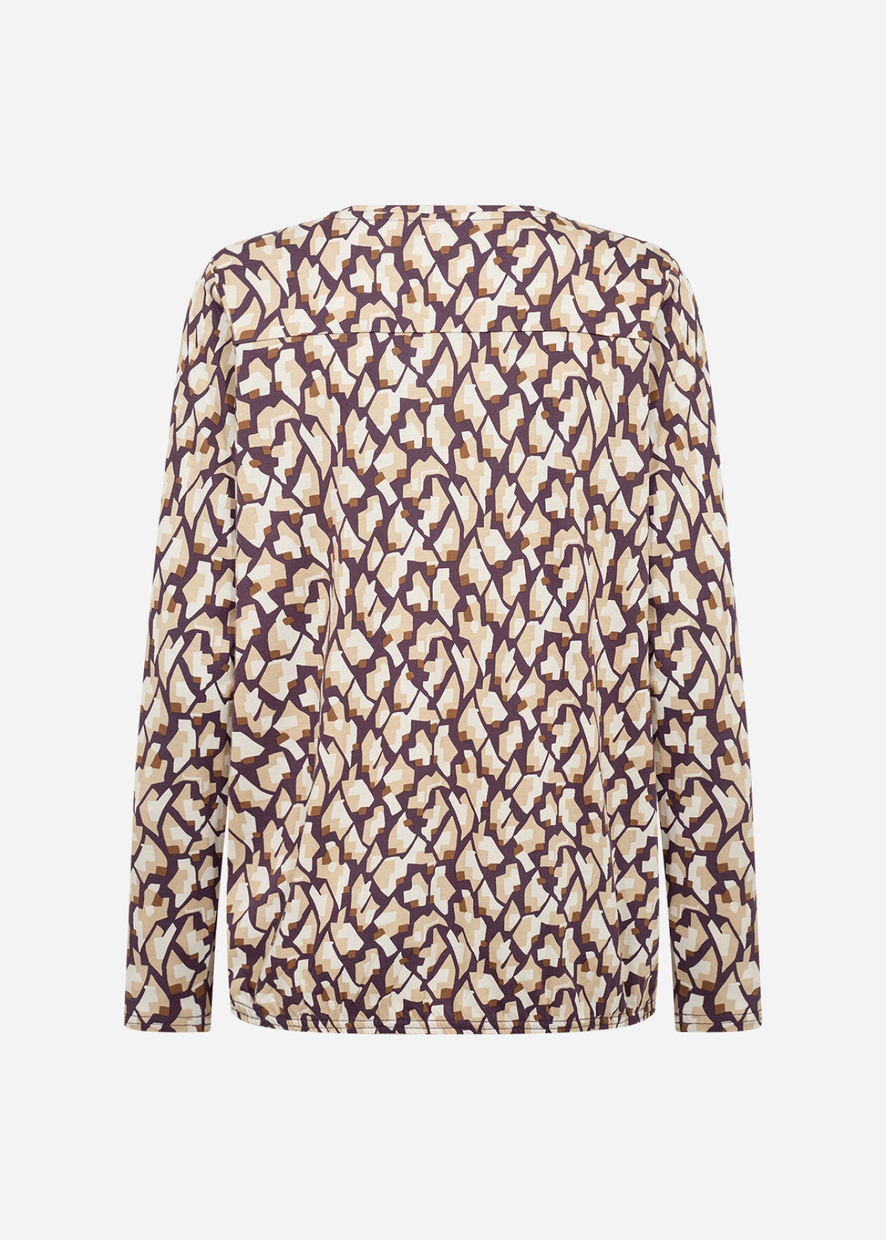 SC-FELICITY AOP 527 Blouse Purple