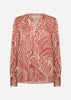 SC-SIGNORA 2 Blouse Rust red