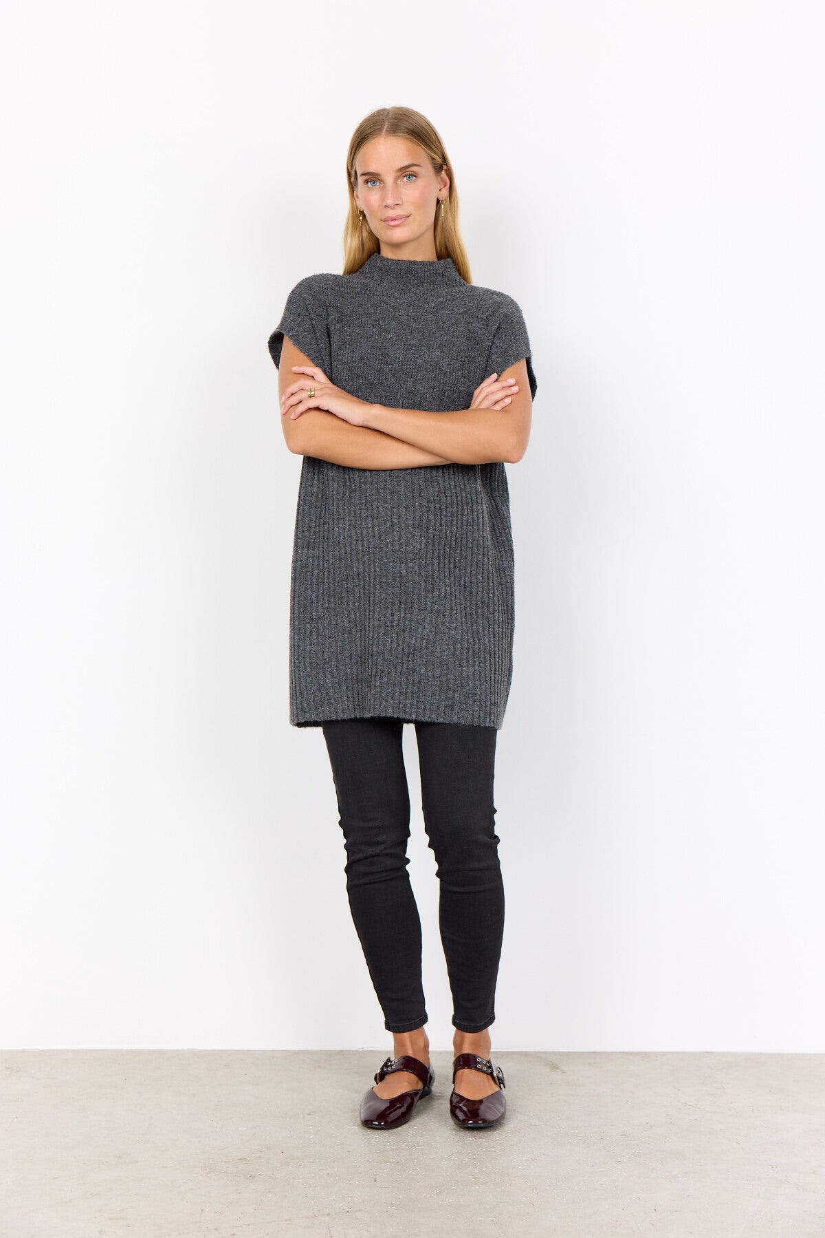 SC-VIRGINIA 2 Waistcoat Dark grey