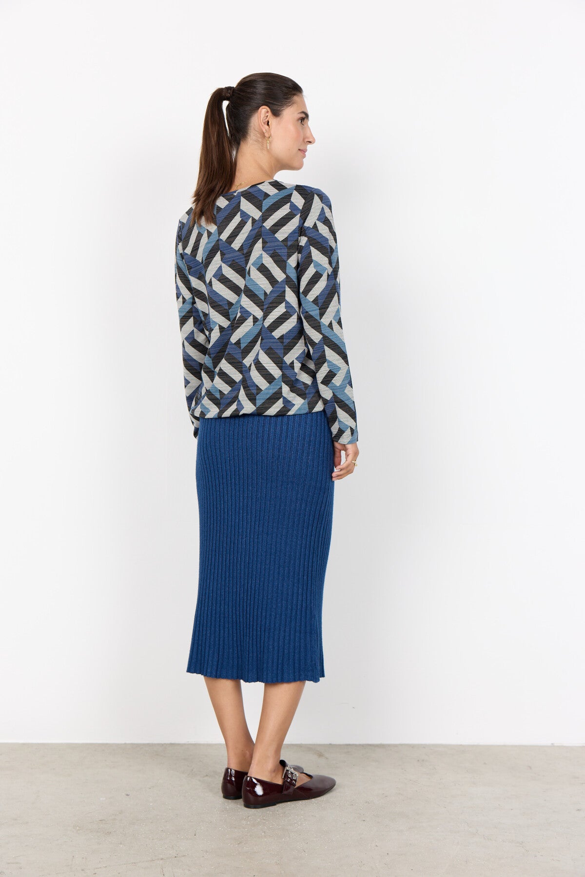 SC-GALINA 64 Blouse Dark blue