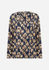 SC-FELICITY AOP 525 Blouse Dark blue