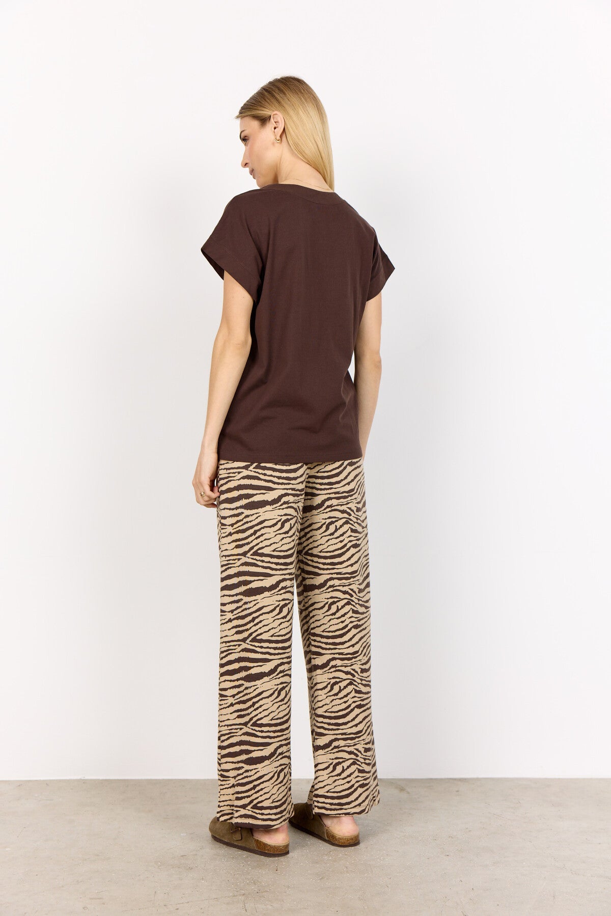 SC-DERBY 27 T-shirt Dark brown