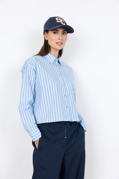 SC-BARDOT 1 Shirt Light blue