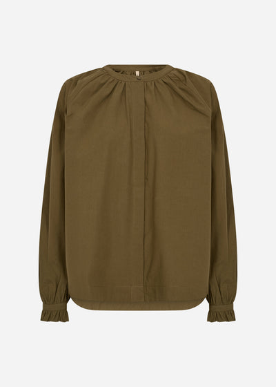 SC-RACHELLE 8 Shirt Dark green