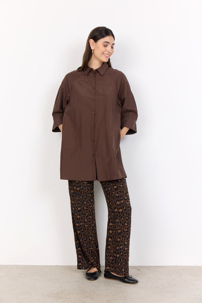SC-NETTI 105 Tunic Dark brown