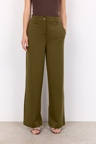 SC-DANIELA 9 Pants Dark green